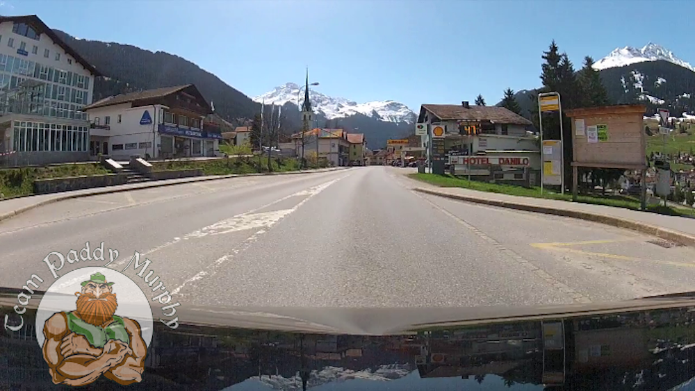 Paddy drives not too fast