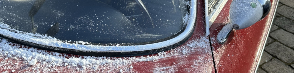 The Singing Car in the Snow at the Coppa d'Europa